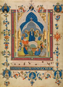 Pentecost by Master of the Dominican Effigies